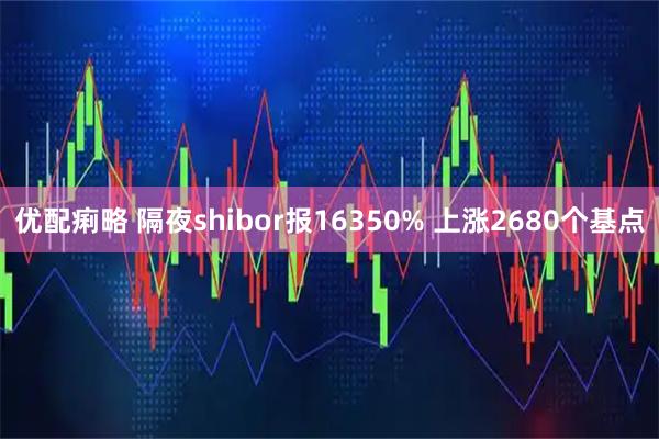 优配痢略 隔夜shibor报16350% 上涨2680个基点